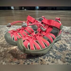KEEN Toddler Girl's Pink Velcro Water Shoes Sandals Size 10